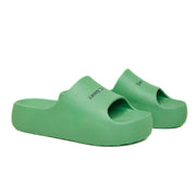 Tommy Hilfiger Chunky Flatform Pool Slides - GRN - Green / 35-36