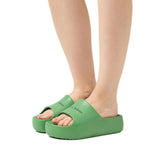 Tommy Hilfiger Chunky Flatform Pool Slides - GRN