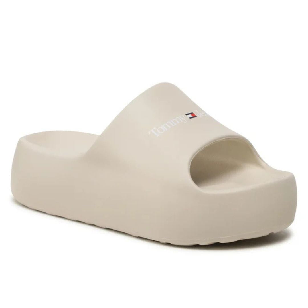 Tommy Hilfiger Chunky Flatform Pool Slides - OFFWHT - Off White / 35-36