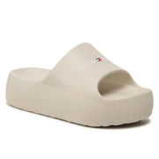 Tommy Hilfiger Chunky Flatform Pool Slides - OFFWHT - Off White / 35-36