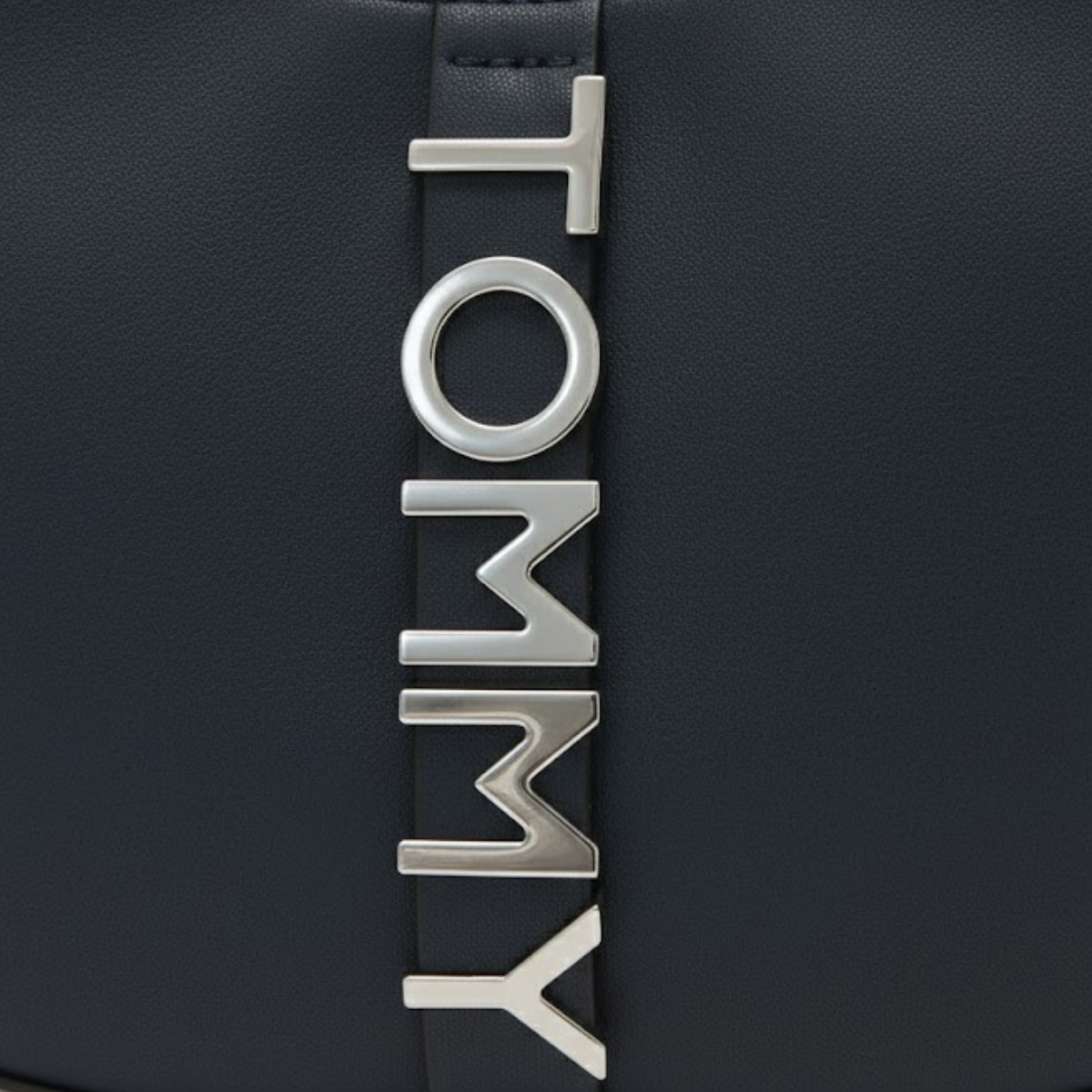 Tommy Hilfiger City Metal Logo Shoulder Bag - NVY - Navy