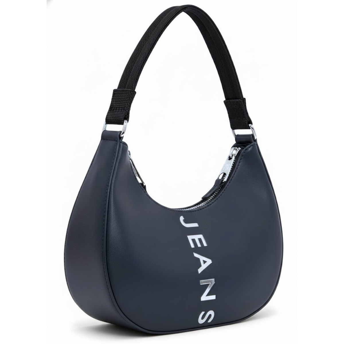 Tommy Hilfiger City Metal Logo Shoulder Bag - NVY - Navy