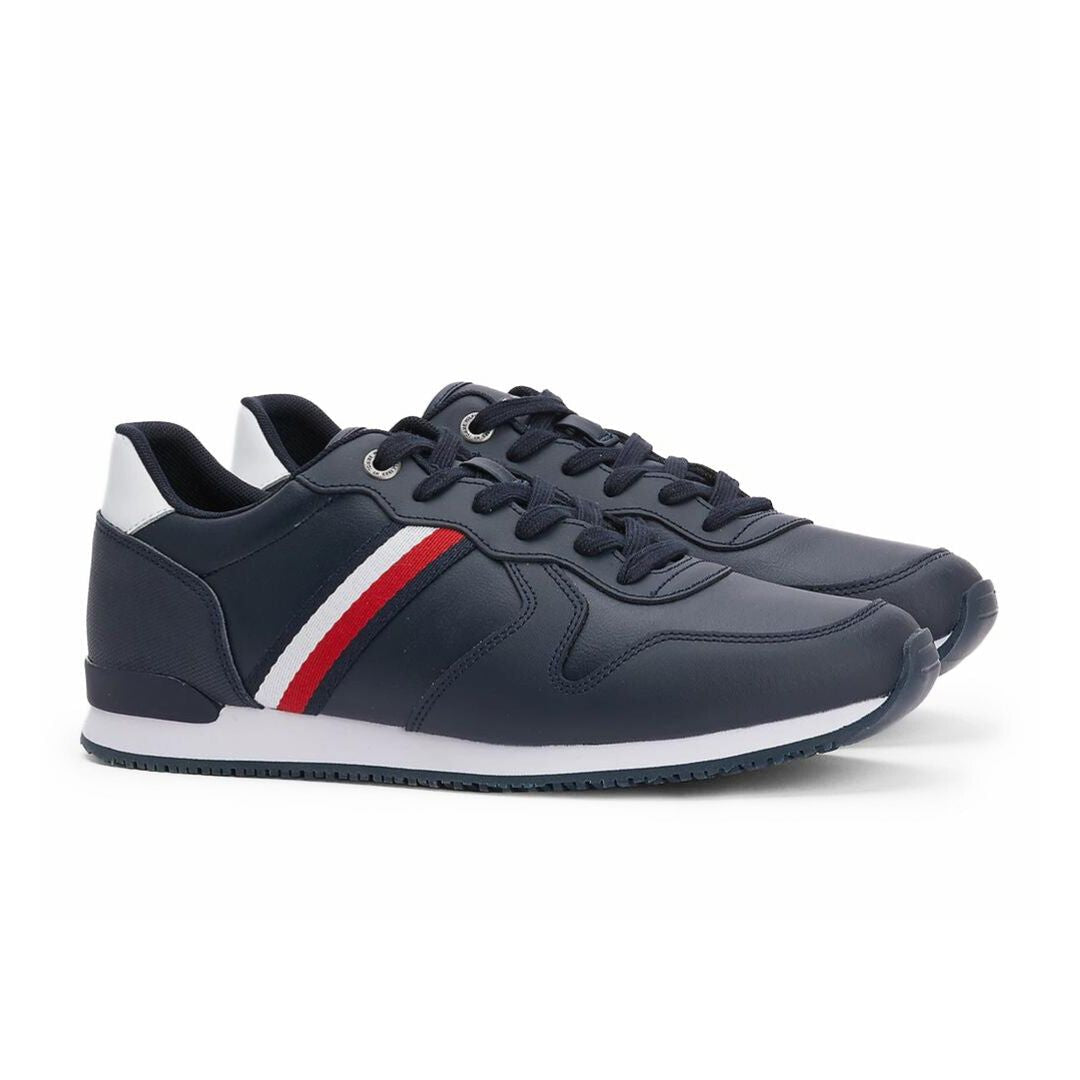 Tommy Hilfiger Core Leather Runner Men FM0FM04281-NVY