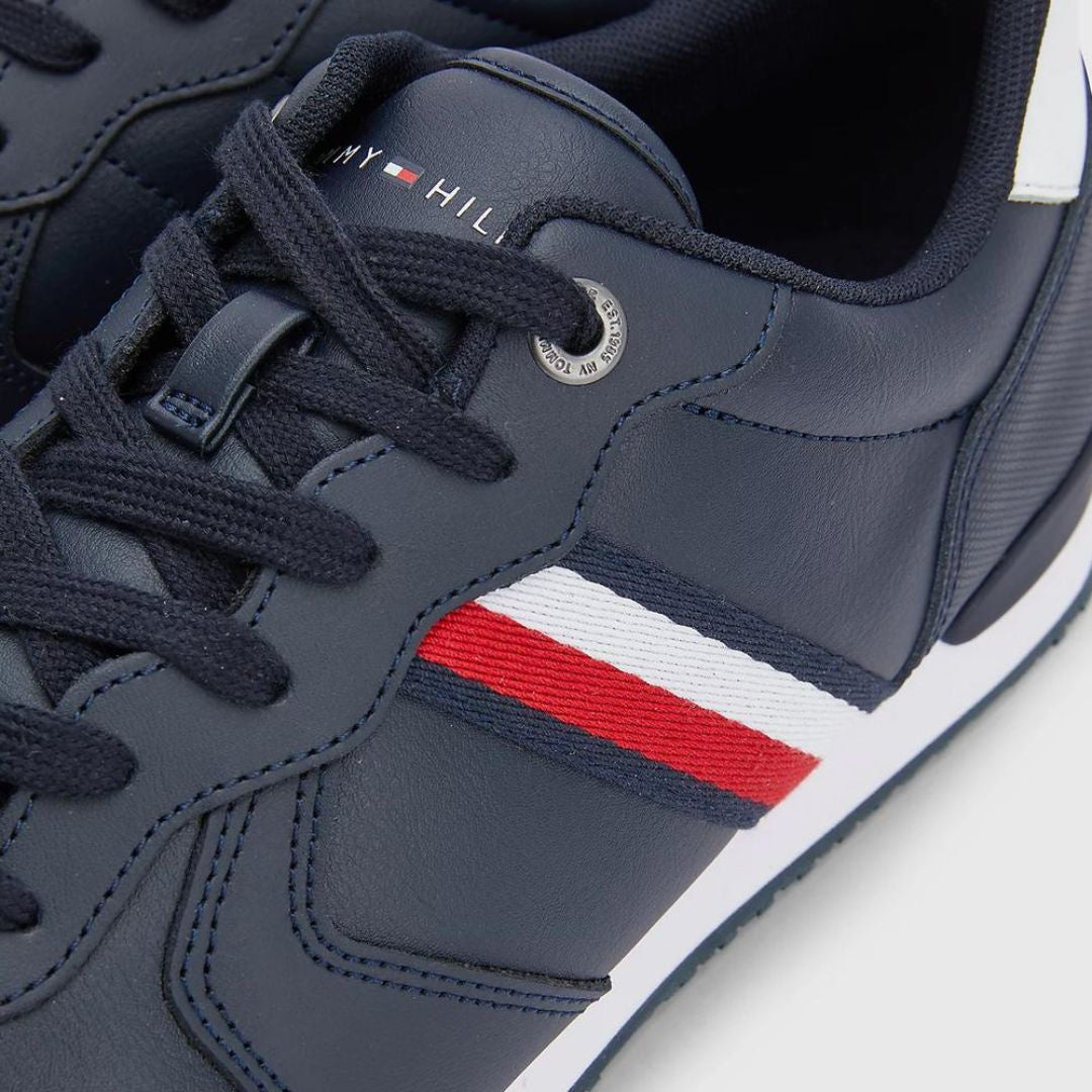 Tommy Hilfiger Core Leather Runner Men FM0FM04281-NVY
