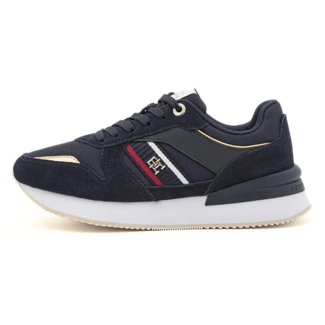 Tommy Hilfiger CORP WEBBING RUNNER Sneakers Women FW0FW07383-NVY - 37 / Navy