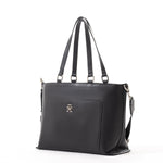 Tommy Hilfiger Corporate TH Monogram Tote AW0AW16704-BLK - Black