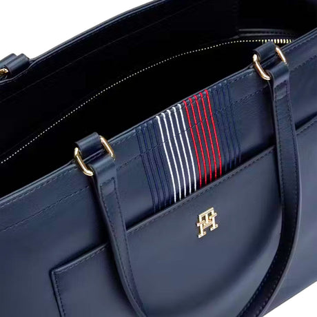 Tommy Hilfiger Corporate TH Monogram Tote AW0AW16704-NVY - Navy