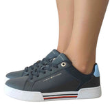 Tommy Hilfiger Court Sneaker Global Stripes Sneaker Women - NAVY - Shoes