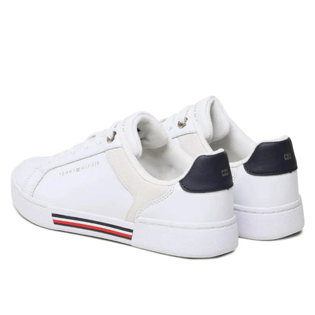 Tommy Hilfiger Court Sneaker Global Stripes Women - WHT - Shoes