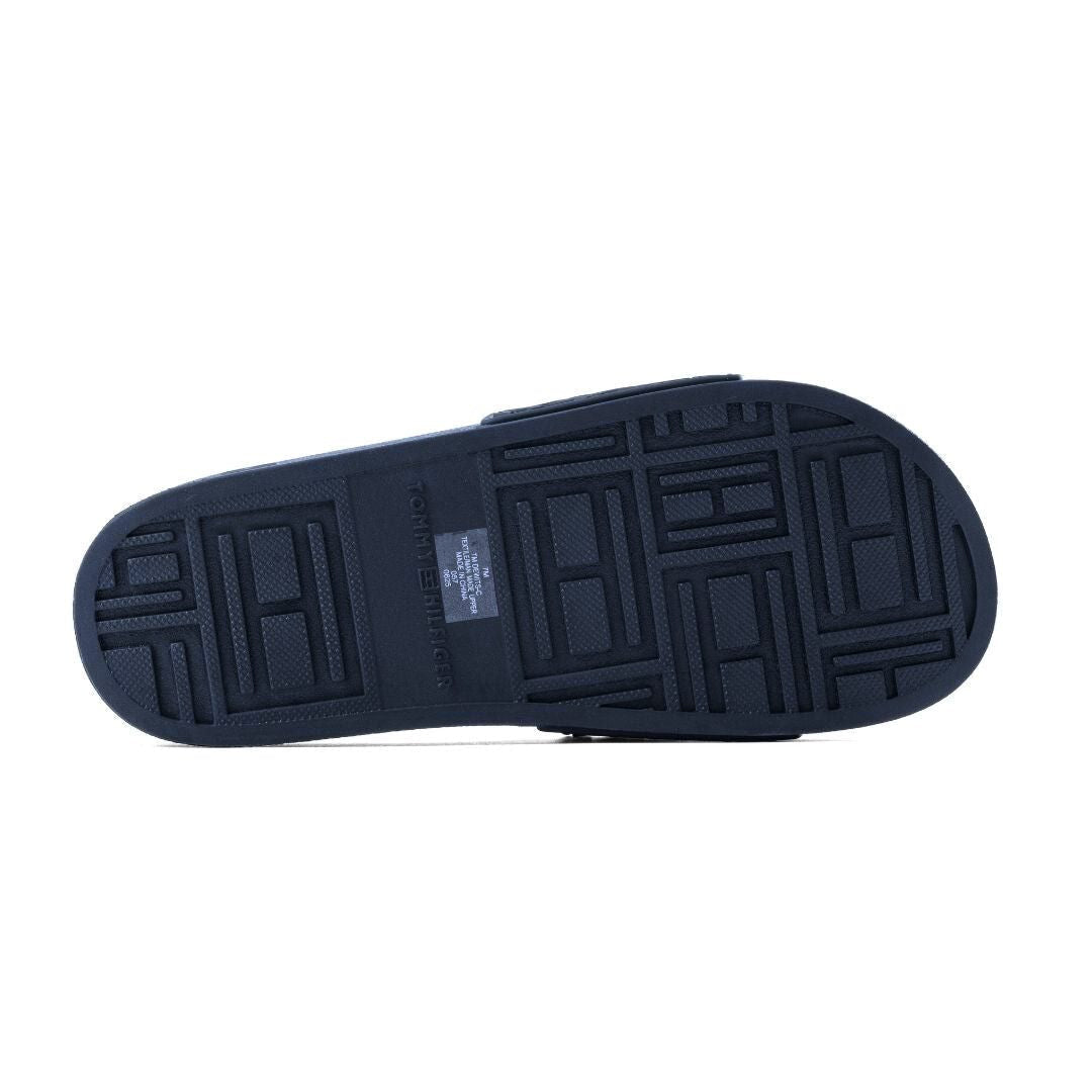 Tommy Hilfiger Dewts Logo Monogram Slides Men - NVY
