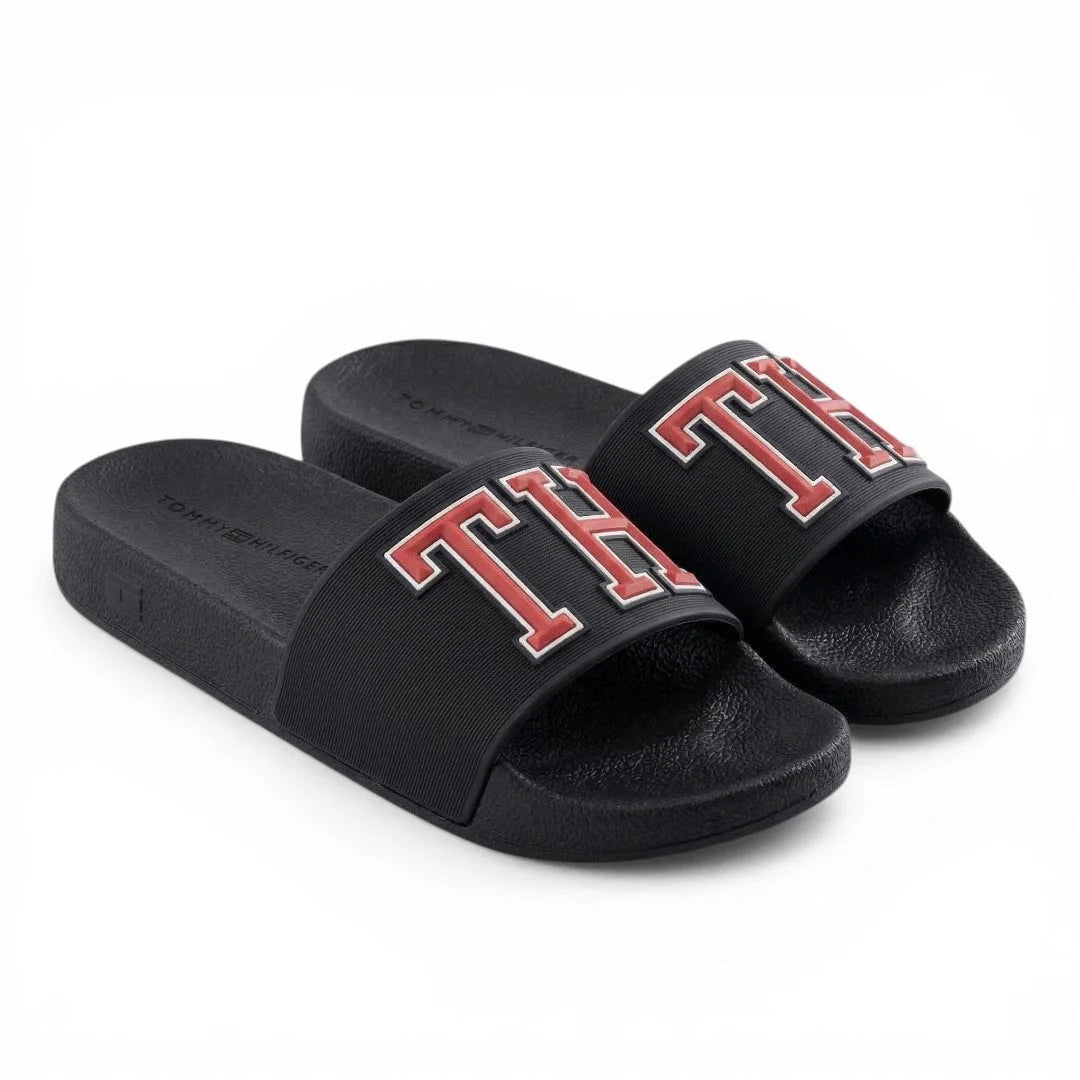 Tommy Hilfiger Dewts TH Slides Men - BLK