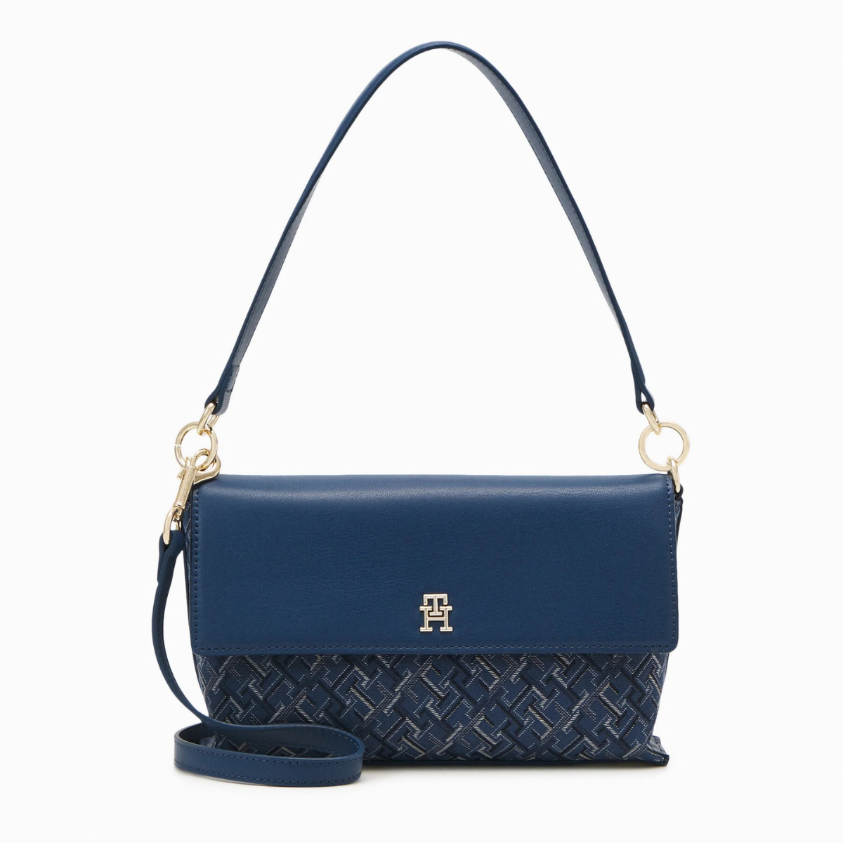 Tommy Hilfiger DISTINCT BAG MONO - BLU - Blue