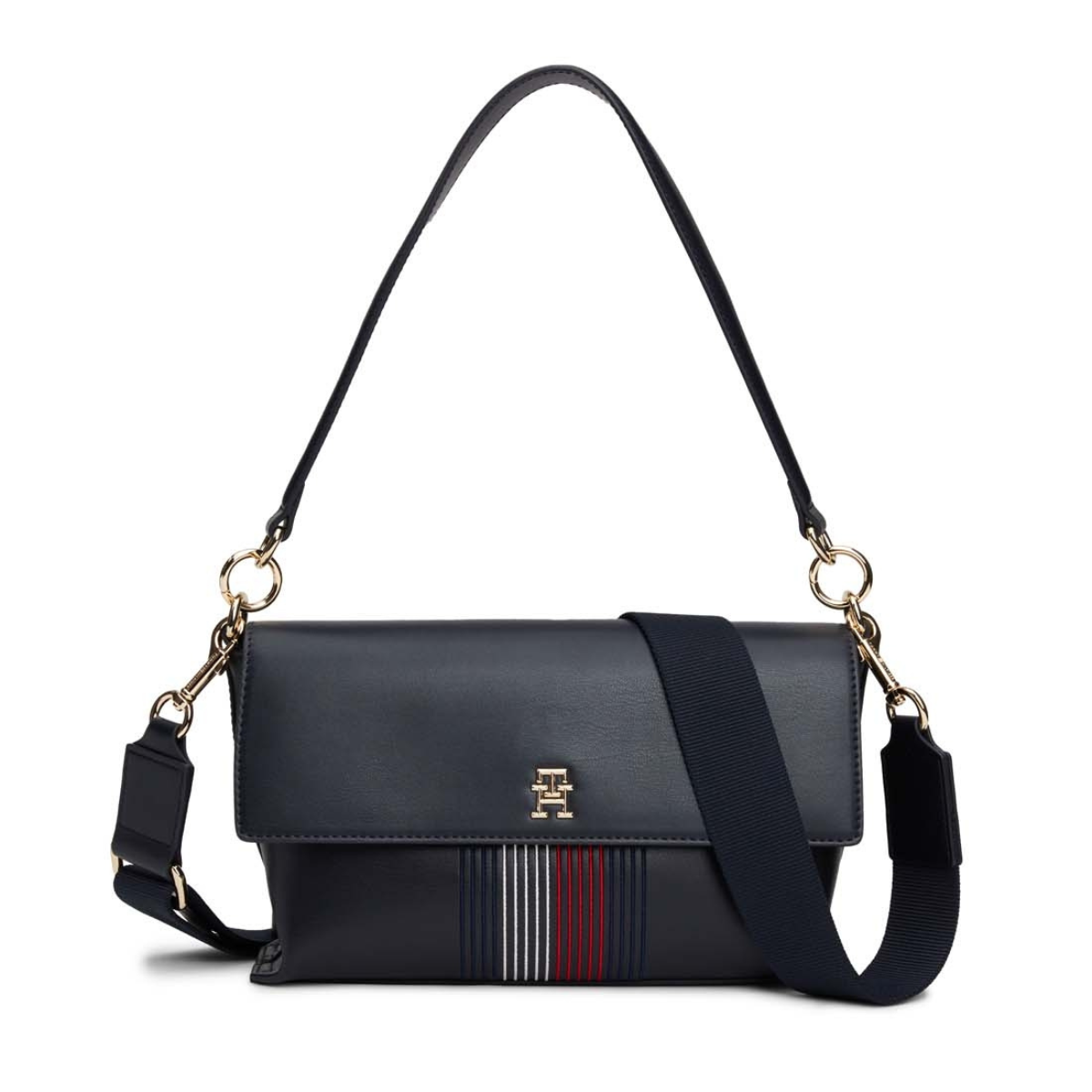 Tommy Hilfiger Distinct Shoulder Bag Corp-NVY - Navy