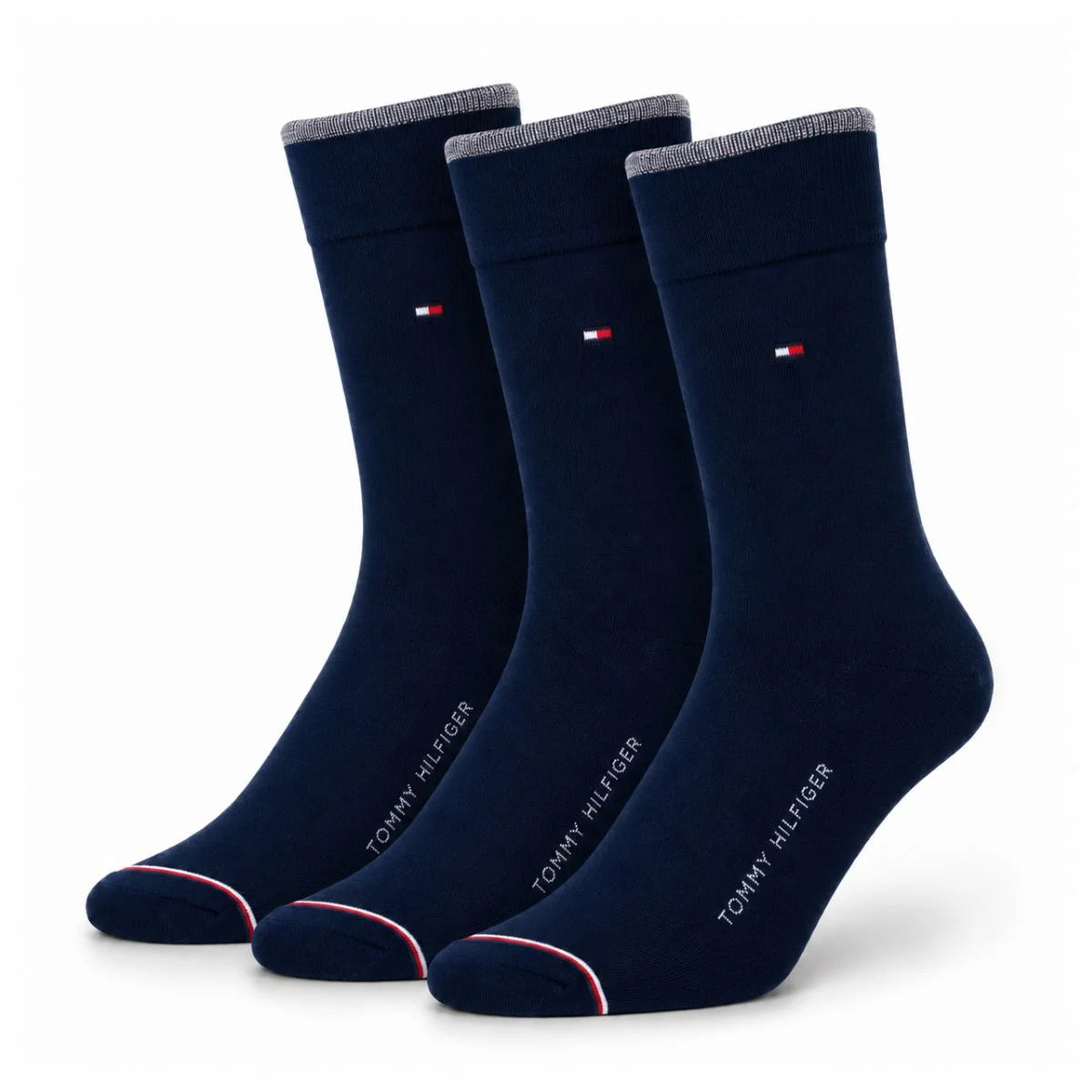 Tommy Hilfiger Dress Men Socks - 3 Pairs / Dark Navy / OS
