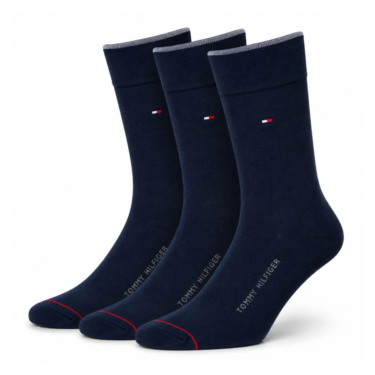 Tommy Hilfiger Dress Men Socks - 3 Pairs / Dark Navy / OS