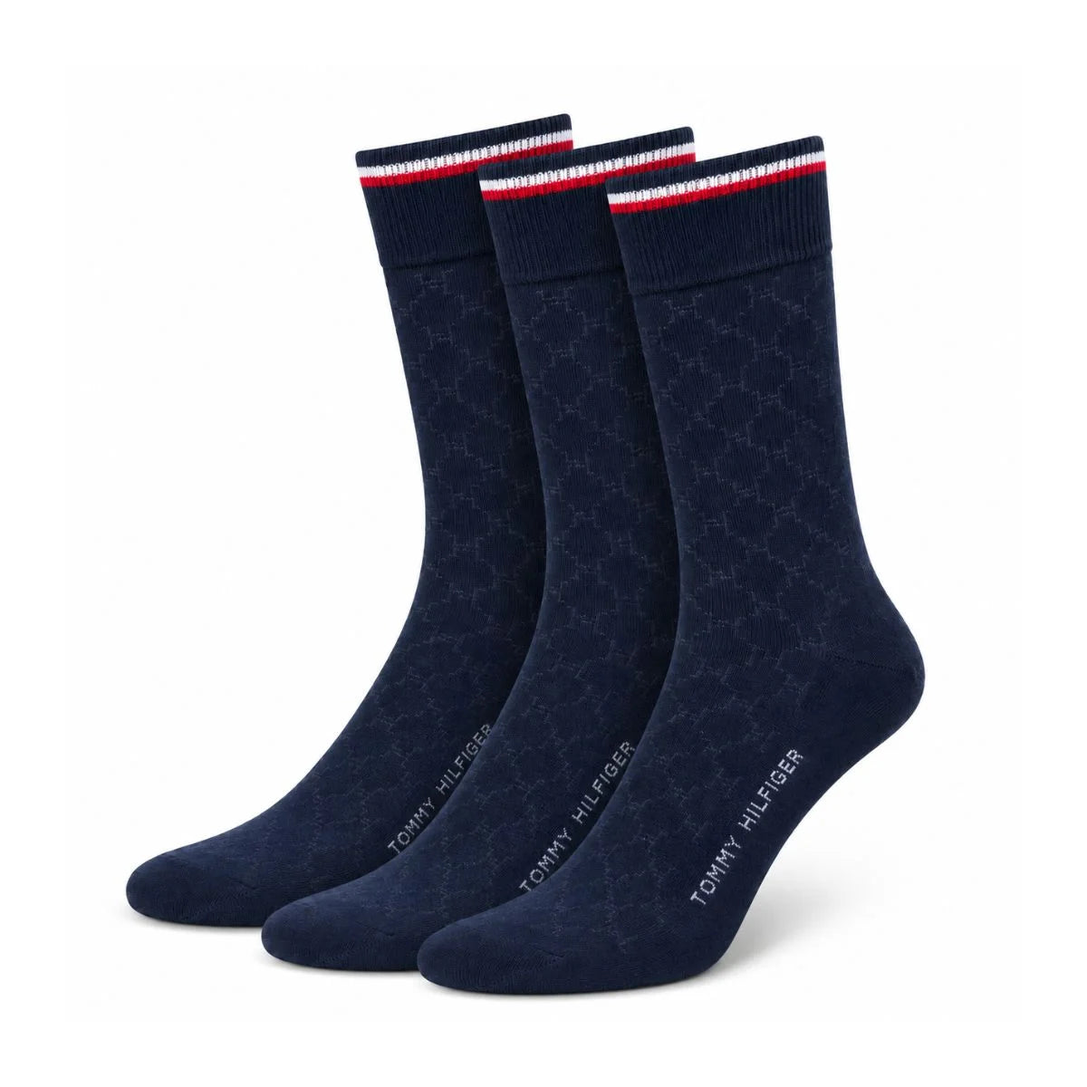 Tommy Hilfiger Dress Men Socks - 3 Pairs / Navy C2 / OS