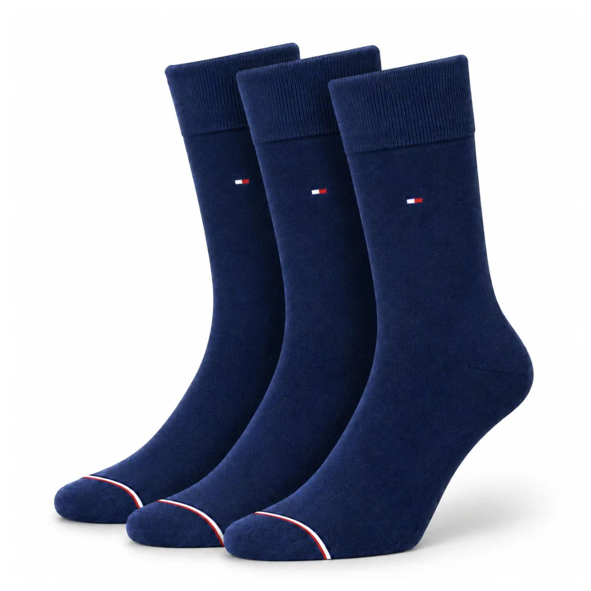 Tommy Hilfiger Dress Men Socks - 3 Pairs / Navy / OS
