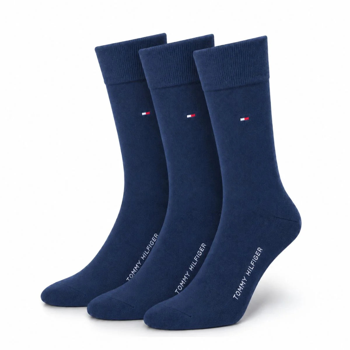 Tommy Hilfiger Dress Men Socks - 3 Pairs / Navy / OS