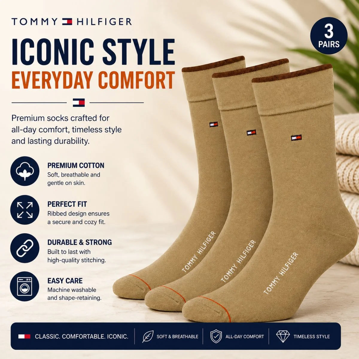 Tommy Hilfiger Dress Men Socks