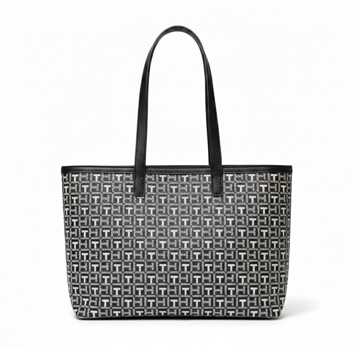 Tommy Hilfiger Eleni Monogram Shoulder Bag women -BLK - Black