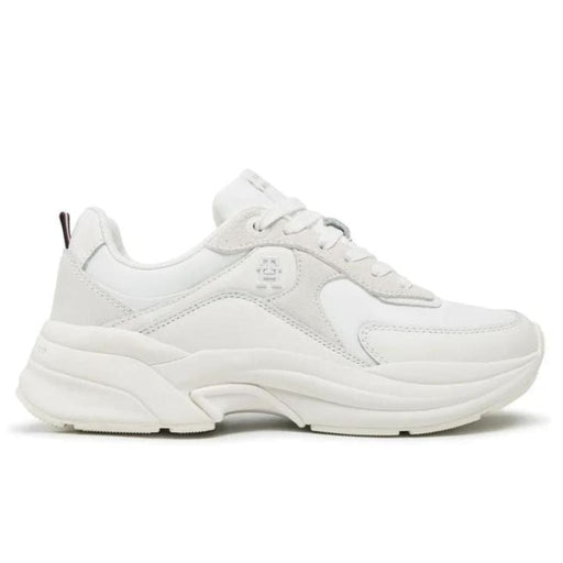 Tommy Hilfiger Elevated Chunky Runner Sneakers Women FW0FW06946 - WHT - White / 36 Shoes