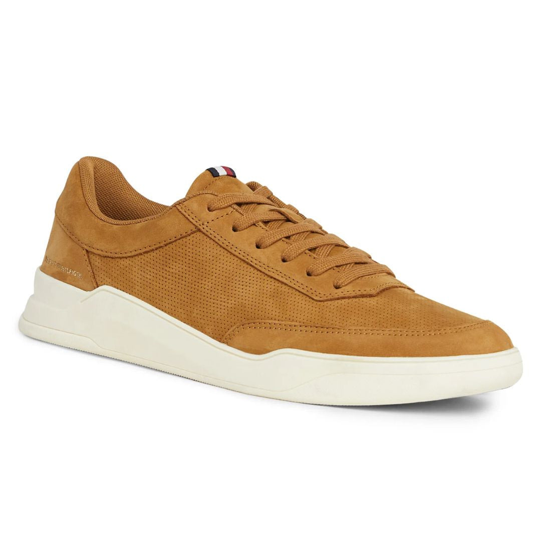 Tommy Hilfiger Elevated Cupsole Nubuck Sneakers FM0FM04933-TAN