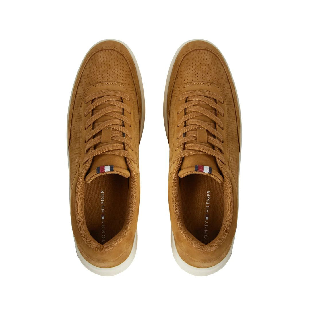 Tommy Hilfiger Elevated Cupsole Nubuck Sneakers FM0FM04933-TAN