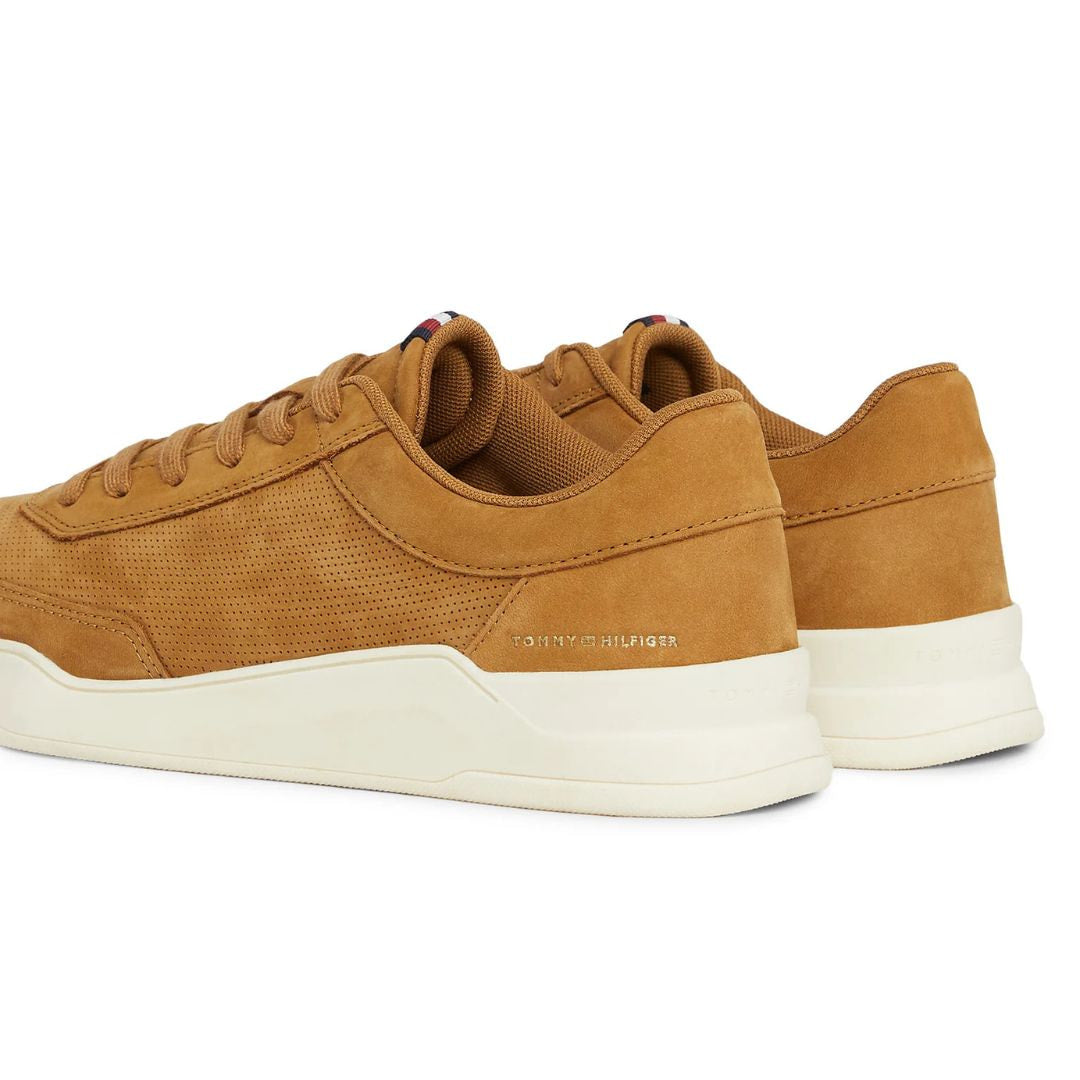 Tommy Hilfiger Elevated Cupsole Nubuck Sneakers FM0FM04933-TAN