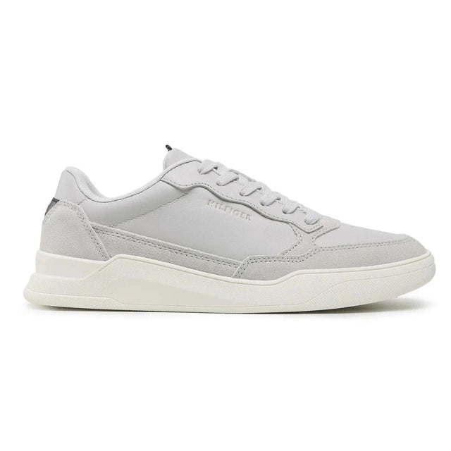 Tommy Hilfiger Elevated Leather Cupsole Trainers XM0XM02873 - Gray / 44