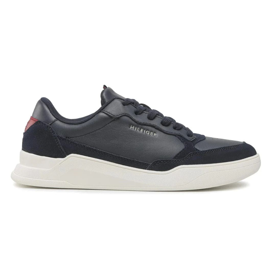 Tommy Hilfiger Elevated Leather Cupsole Trainers XM0XM02873 - Navy / 44