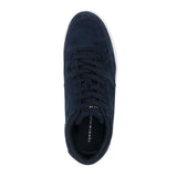 Tommy Hilfiger Elevated Mid Cup Suede Leather FM0FM04134- NAVY - Shoes