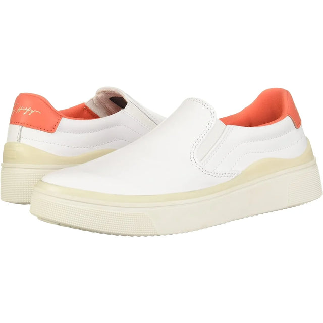 Tommy Hilfiger Elevated Slip on Sneaker - WHTORG - White / 38 - Shoes