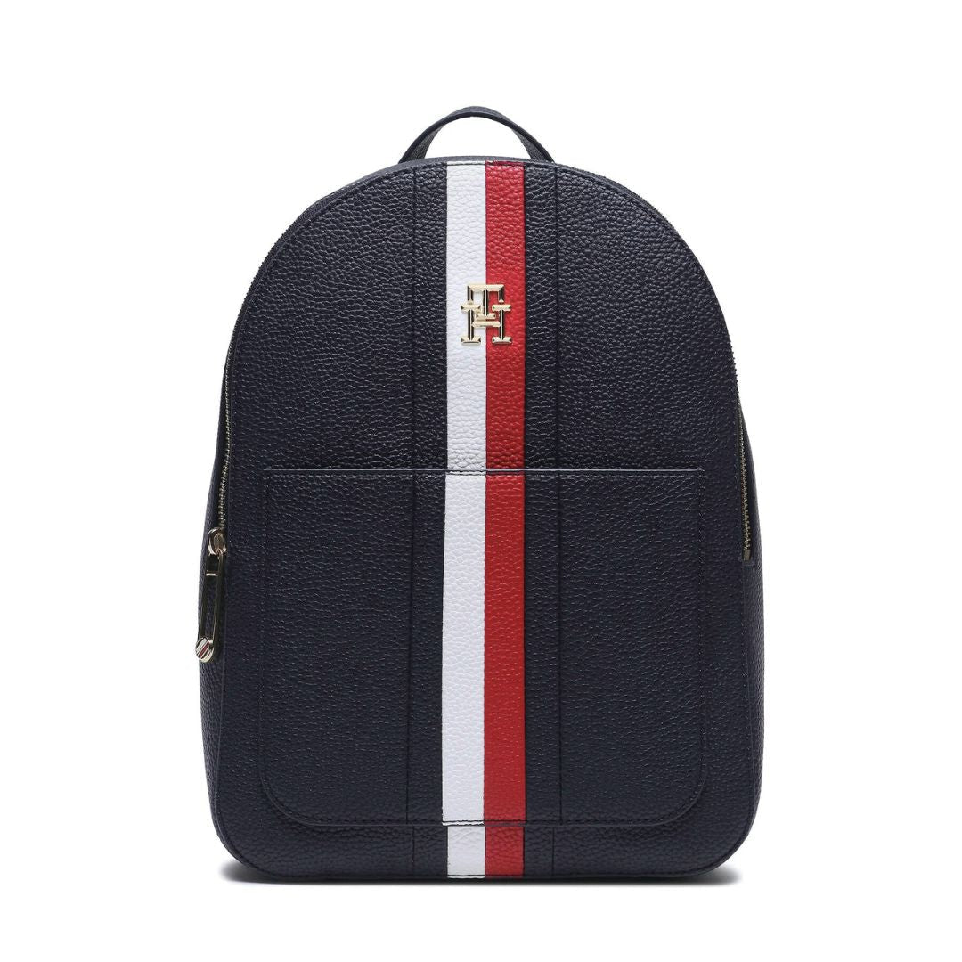 Tommy Hilfiger Emblem Backpack Corp AW0AW14216 BLK Black