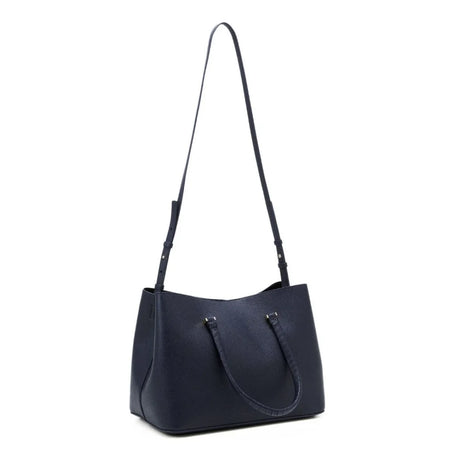 Tommy Hilfiger Emblem Satchel Handbag Women - NVY - Navy