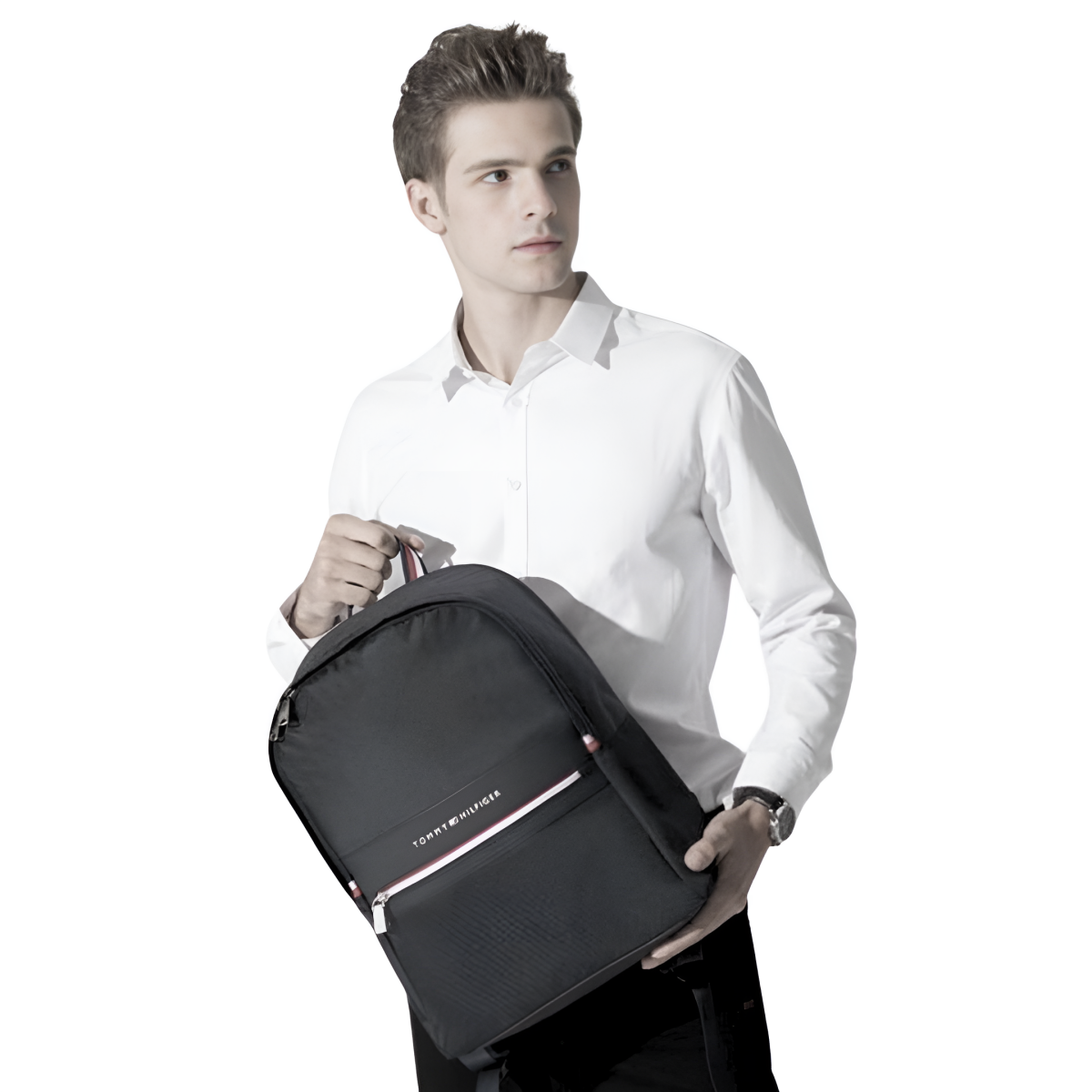 Tommy Hilfiger Essential Backpack - BLK - Black