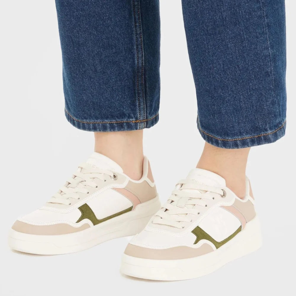 Tommy Hilfiger Essential Basket Sneaker Women FW0FW07563 - OFFWHT - Shoes