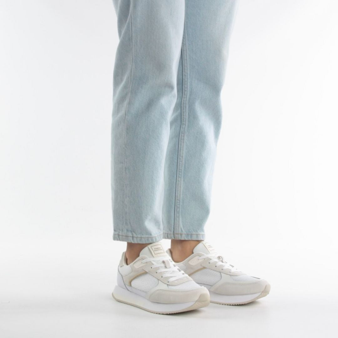 Tommy Hilfiger Essential Elevated Runner Sneakers FW0FW07700-WHT