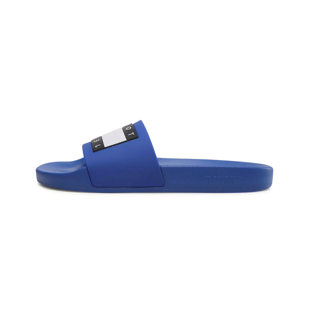 Tommy Hilfiger Essential Flag Badge Pool Slides BLU