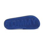 Tommy Hilfiger Essential Flag Badge Pool Slides BLU