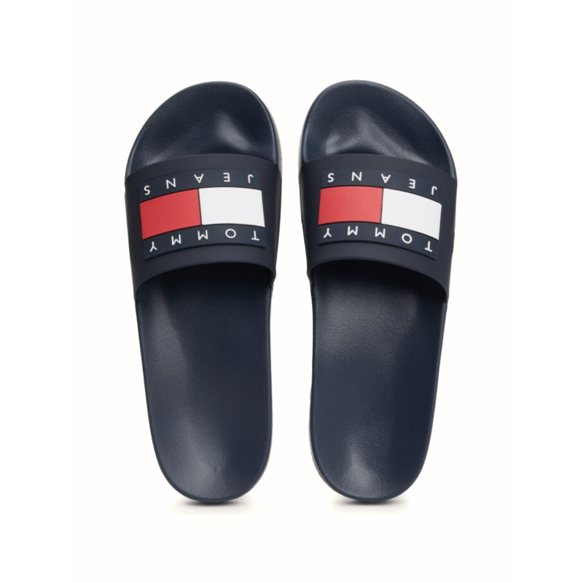 Tommy Hilfiger Essential Flag Badge Pool Slides NVY