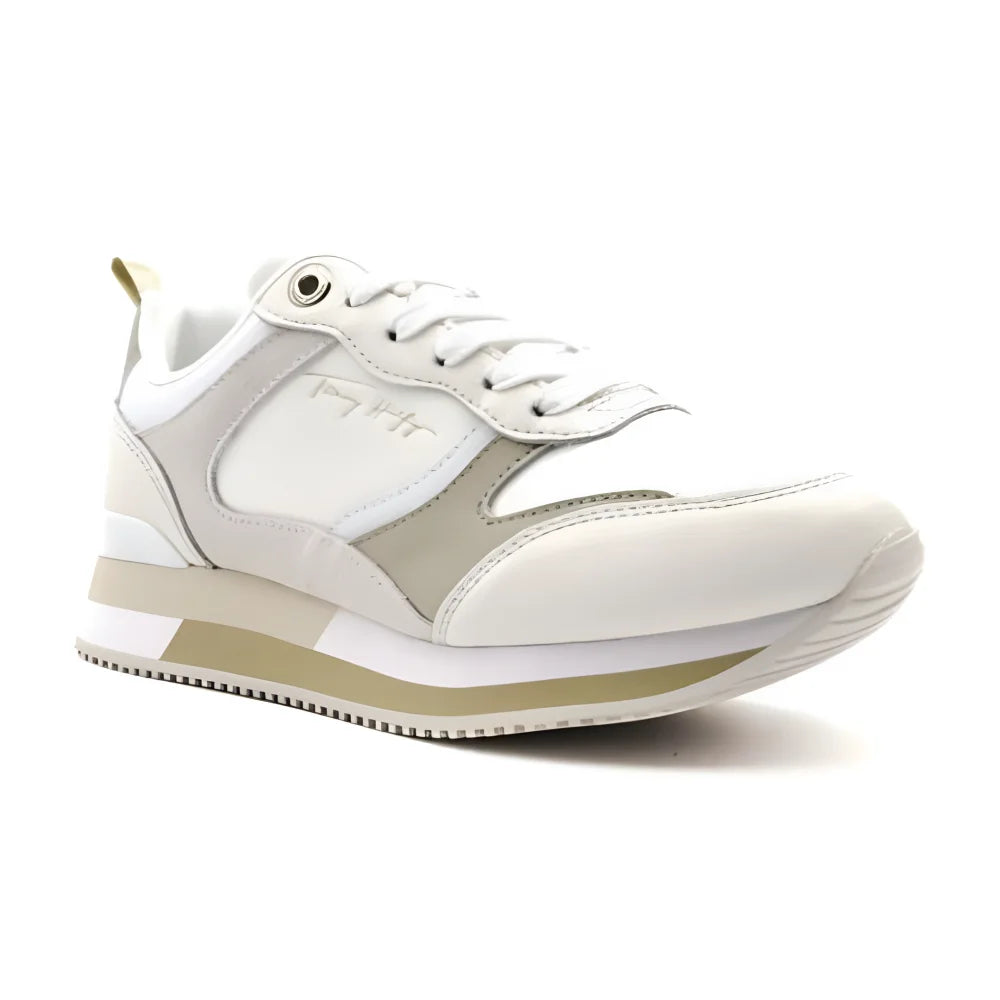 Tommy Hilfiger Essential Signature Runner Trainers Women’s - BEG