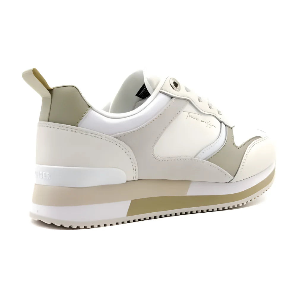 Tommy Hilfiger Essential Signature Runner Trainers Women’s - BEG