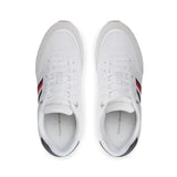 Tommy Hilfiger Essential Stripes Runner Sneakers FW0FW07382-WHT