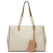 Tommy Hilfiger Evelyn Convertible Satchel Shoulder Bag women - BEG - Beige