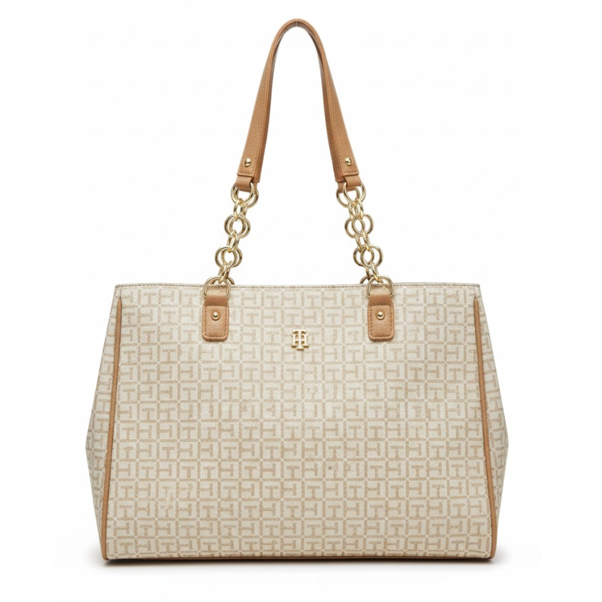 Tommy Hilfiger Evelyn Convertible Satchel Shoulder Bag women - BEG - Beige
