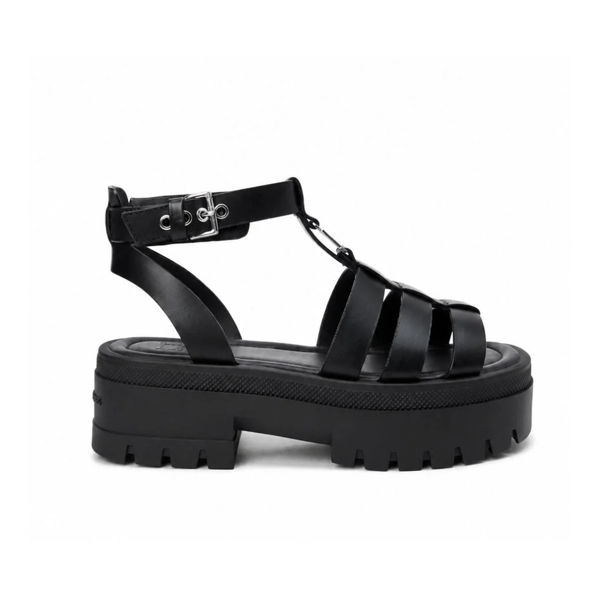 Tommy Hilfiger Fisherman leather sandal Women - BLK