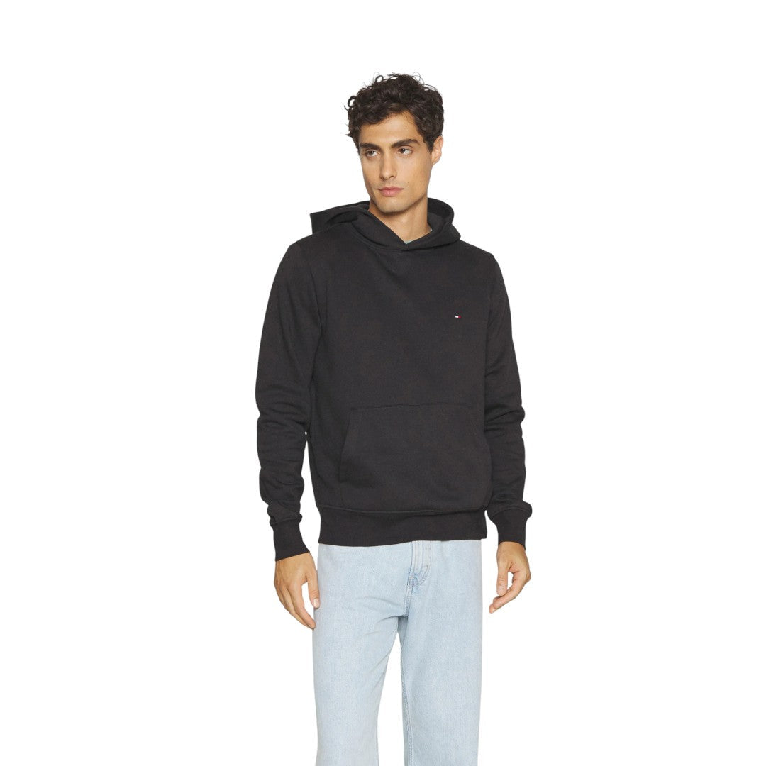 Tommy Hilfiger Flag Logo Hoody Men MW0MW34266-BLK