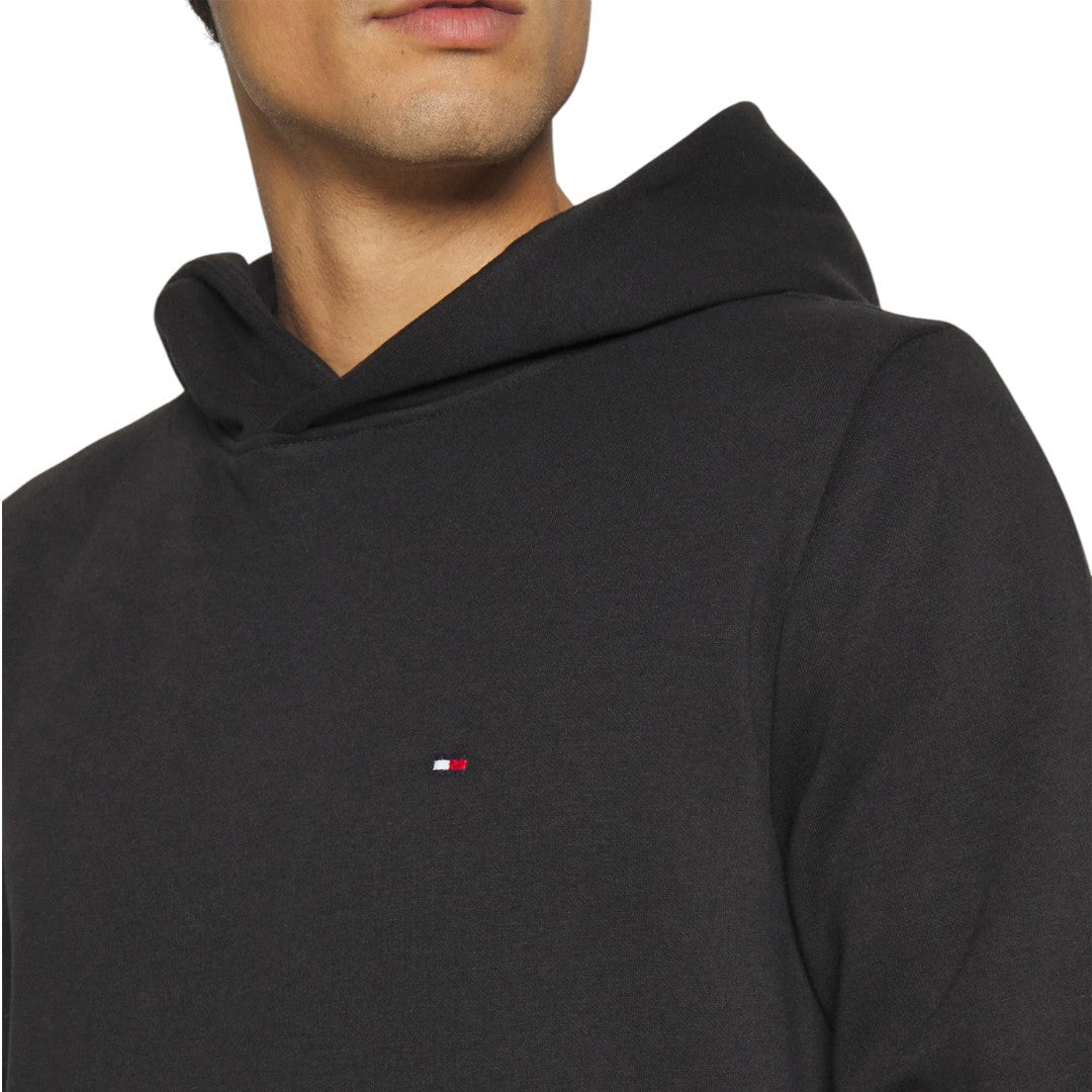 Tommy Hilfiger Flag Logo Hoody Men MW0MW34266-BLK