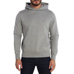 Tommy Hilfiger Flag Logo Hoody Men MW0MW34266-GRY