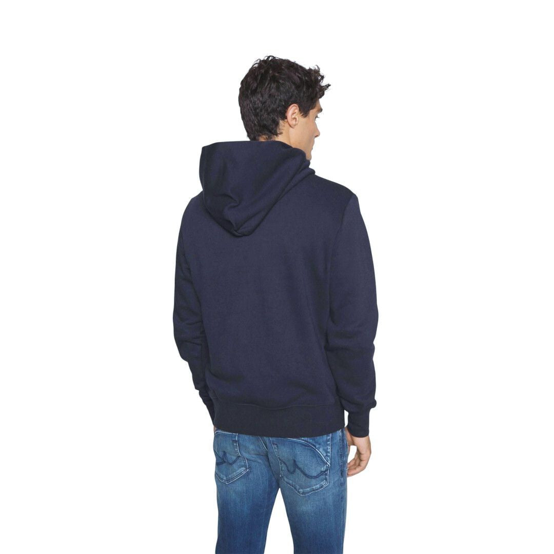 Tommy Hilfiger Flag Logo Hoody Men MW0MW34266-NVY